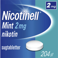 Nicotinell Mint Komprimerad sugtablett 2 mg 204 st