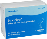 Laxiriva Pulver till oral lösning i dospåse 20 st