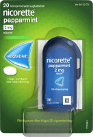 Nicorette Pepparmint sugtablett 2 mg 20 st
