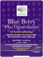 New Nordic Blue Berry Plus Ögonvitamin Tablett 60 st