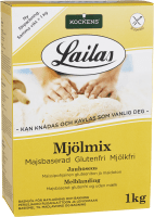 Lailas Mjölmix Majsbaserad glutenfri MJÖLKfri 1 kg