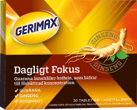 Gerimax Dagligt Fokus 30 tabletter