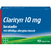 Clarityn tablett 10 mg 10 tabletter