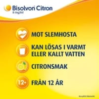 Bisolvon Citron löslig tablett 8 mg 16 st