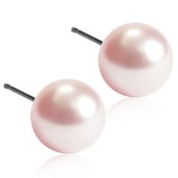 Blomdahl Örhängen Pearl 6 mm Light Rose