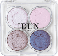IDUN Minerals Mineral Eyeshadow Palette 4 g Norrlandssyren
