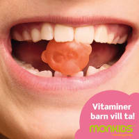 Monkids Multivitamin Barn Hallon 60 st