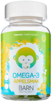 Monkids Omega-3 Barn Äpple 60 st