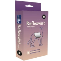 Millu Reflexväst Hund Svart M 1 st