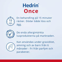 Hedrin Once Spraygel 100 ml