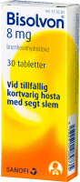 Bisolvon tablett 8 mg 30 st