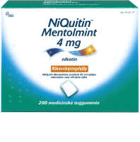 NiQuitin Mentolmint medicinskt tuggummi 4 mg 200 st