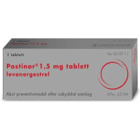 Postinor tablett 1,5 mg, 1 st