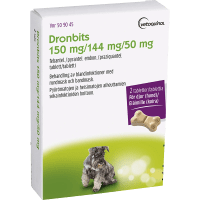 Dronbits tablett 150 mg/144 mg/50 mg 2 st