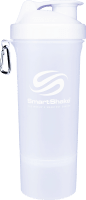 SmartShake Slim 500 ml Pure White