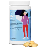 Hjärtats Multivitamin Man 60+ 100 st