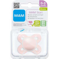 MAM Start Silk 0-2 mån 1-pack Rosa