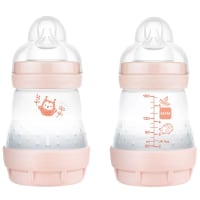 MAM Easy Start Anti-Colic nappflaska 0 mån+ 160 ml Rosa