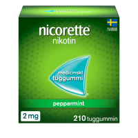 Nicorette Pepparmint medicinskt tuggummi 2 mg 210 st