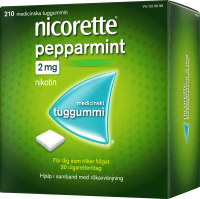 Nicorette Pepparmint medicinskt tuggummi 2 mg 210 st