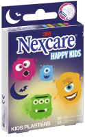 Nexcare Happy Kids Plåster 20 st Monster