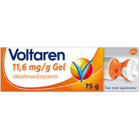 Voltaren Gel 11,6 mg/g Tub med applikator, 75 g