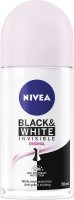 Nivea Invisible Black & White Clear Deo Roll-On 50 ml