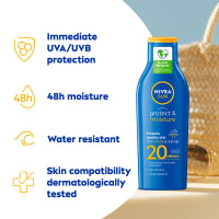 Nivea Sun Protect & Moisture Lotion SPF 20 200 ml