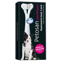 Petosan Refill Borsthuvud Elektrisk Tandborste S/M 2 st