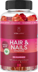 VitaYummy Hair & Nails Raspberry & Peach Mix 90st