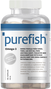 Elexir Purefish Omega-3 180 kapslar