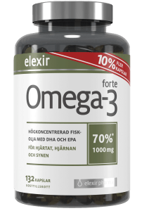 Elexir Omega-3 Forte 1000 mg 132 kapslar