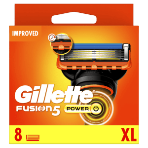 Gillette Fusion5 Power Rakblad För Män 8 Rakblad