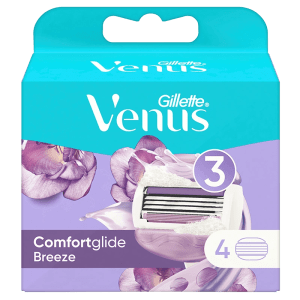 Venus Comfortglide Breeze Rakblad 4-pack
