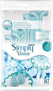 Gillette Simply Venus 2 Engångshyvel för kvinnor 8-pack