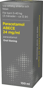 Paracetamol ABECE Oral lösning 24 mg/ml 100 ml