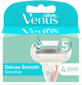 Venus Deluxe Smooth Sensitive Rakblad 4-pack