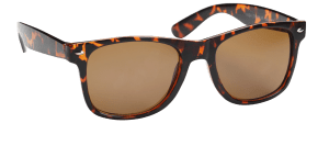 Haga Eyewear Solglasögon Miami Havana Brown lens