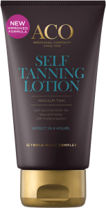 ACO Self-Tanning Lotion Medium Tan 150 ml