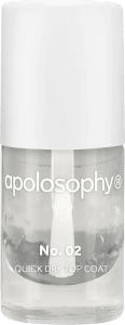 Apolosophy Quick Dry Top Coat 4,5 ml