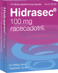 Hidrasec 100 mg 10 hårda kapslar