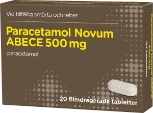 Paracetamol Novum ABECE filmdragerad tablett 500 mg 20 st