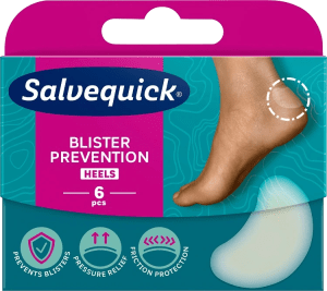 Salvequick Blister Prevention Heels 6 st