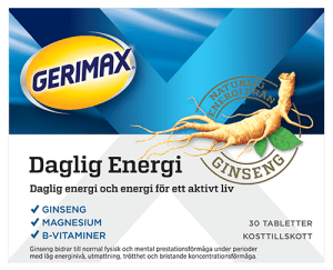 Gerimax Daglig Energi 30 st