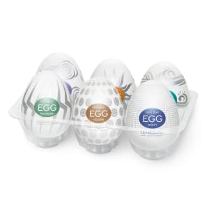 Tenga Egg Mixed 6-pack Hard Boiled Onanihjälpmedel