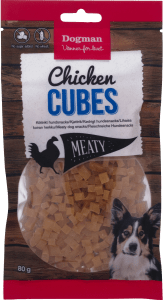Dogman Chicken Cubes 80 g