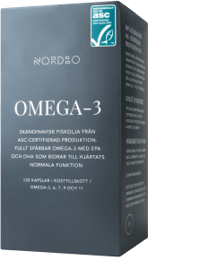 Nordbo Omega-3 ASC 120 kapslar