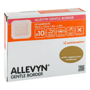 Allevyn Gentle Border 10 x 10 cm 10styck