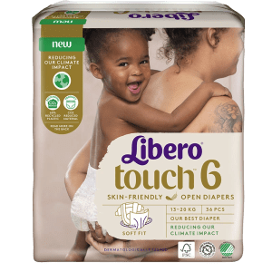 Libero Touch 6 Öppen Blöja 13-20 kg, 36 st