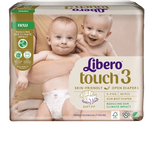 Libero Touch 3 Öppen Blöja 5-9 kg, 48 st